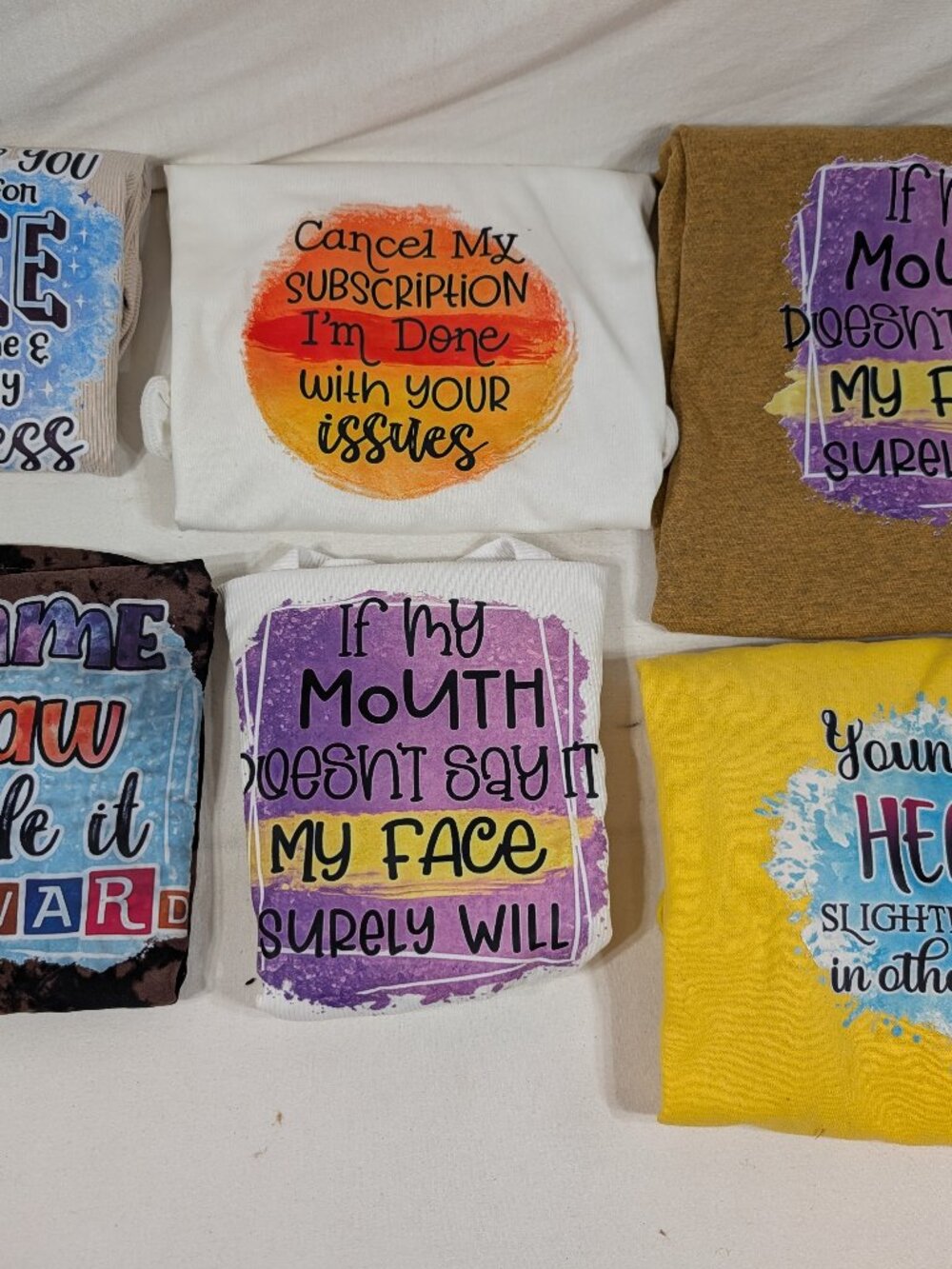 Small Tops Funny Sayings Bundle